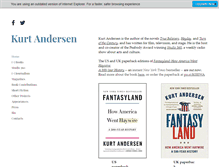 Tablet Screenshot of kurtandersen.com
